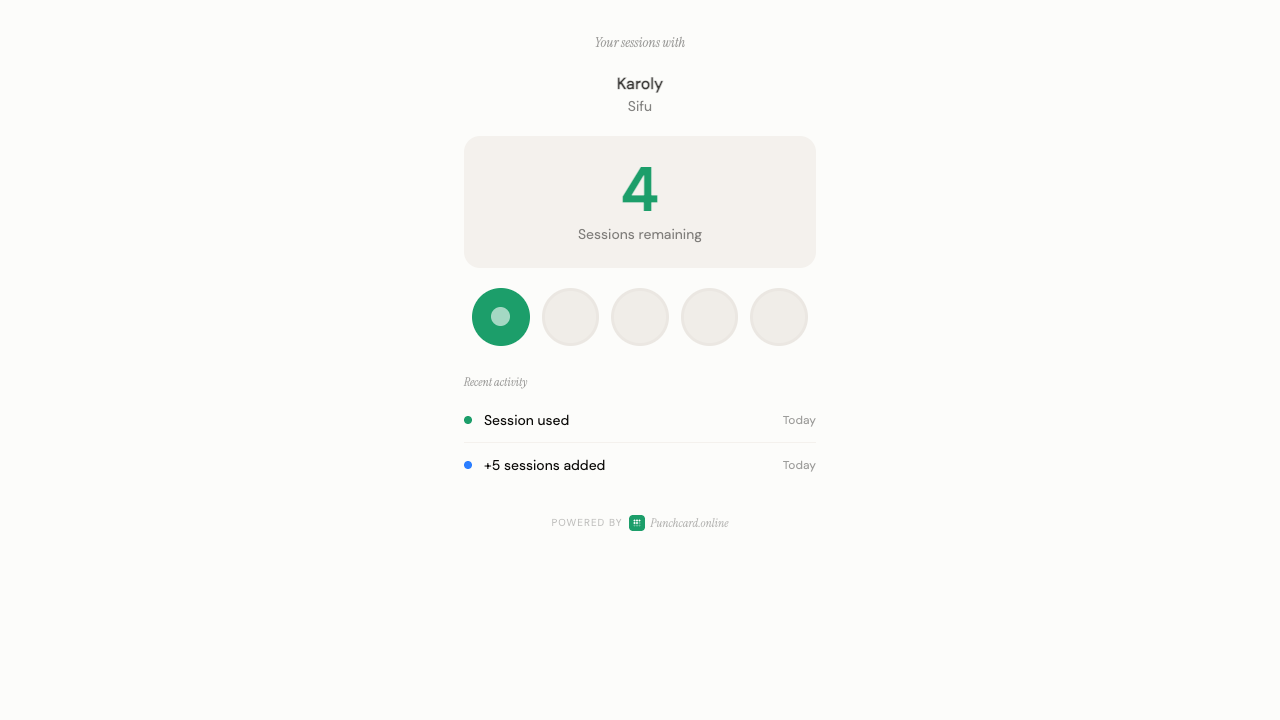 Client public view
